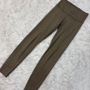 Girlfriend Collective Heathered Tan Leggings